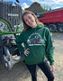 Tracteur Vert Foncé pull unisexe